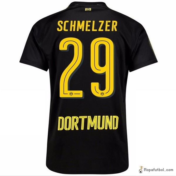 Camiseta Borussia Dortmund Replica Segunda Ropa Schmelzer 2017/18